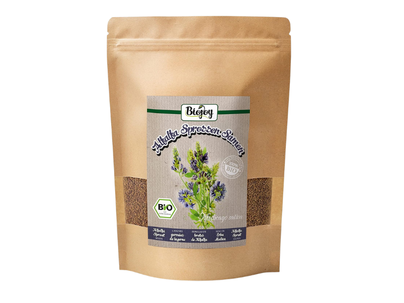 germinados de alfalta envasado