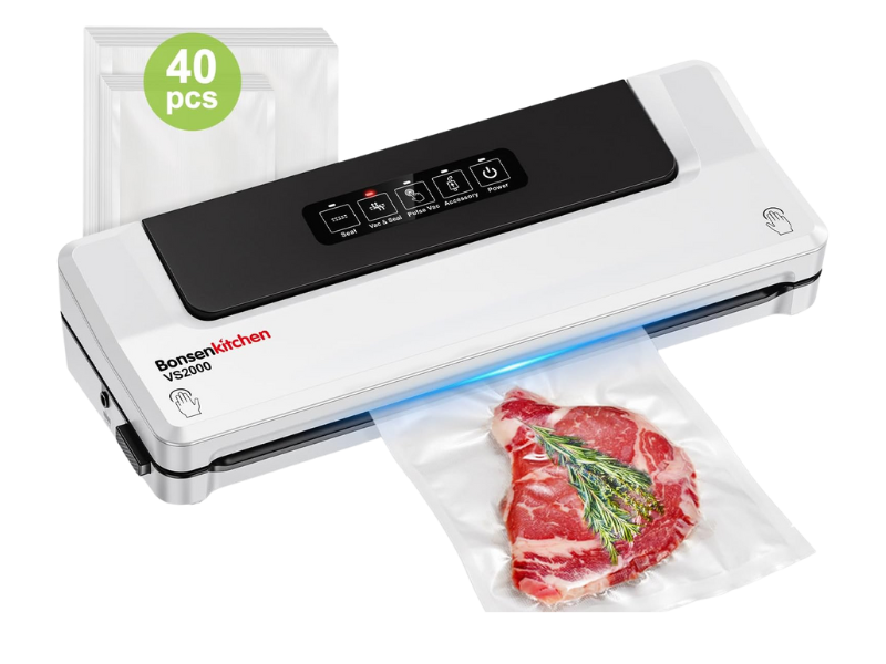 Envasadora al vacío para conservación de alimentos