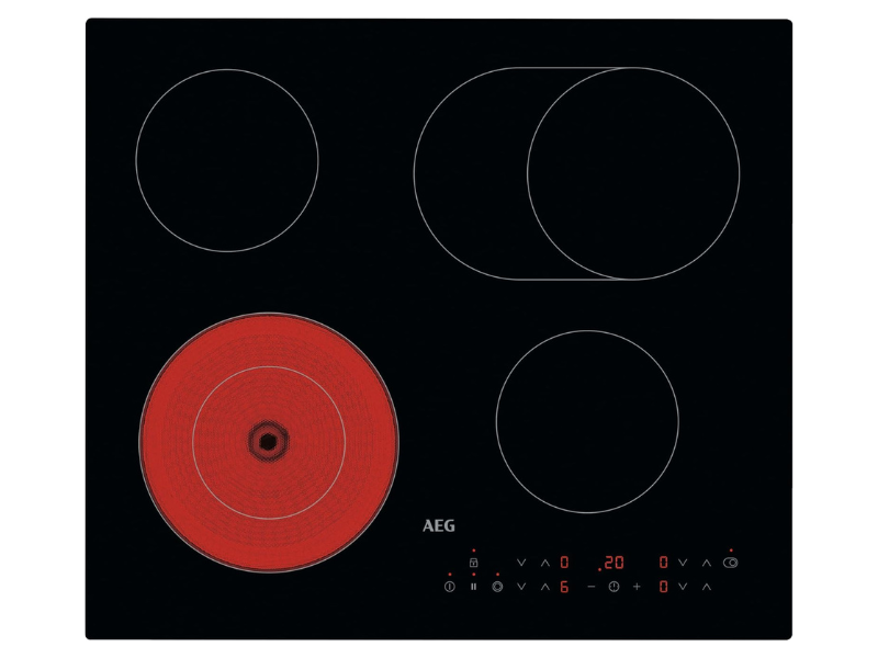 Vitrocerámica AEG de alta eficiencia
